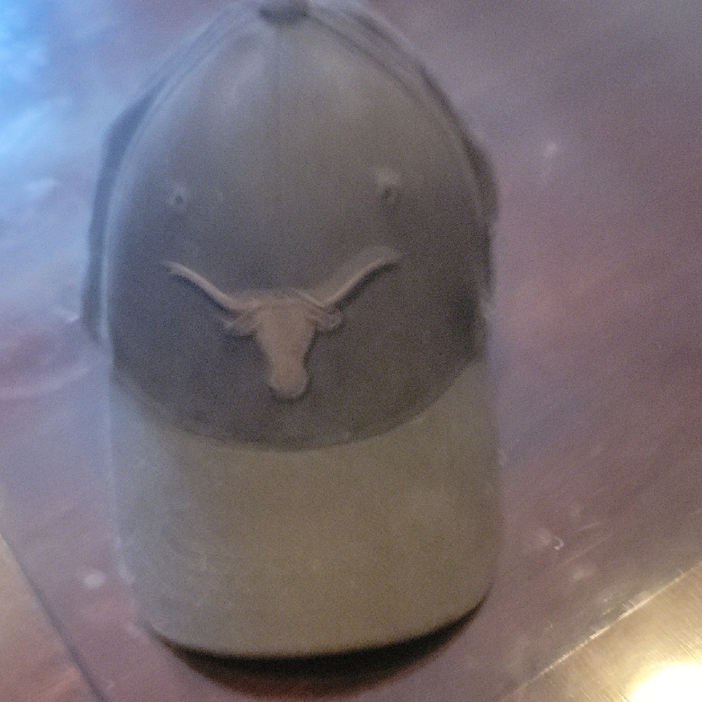 Brown Cap with Bull Logo